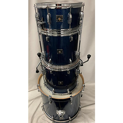 TAMA Used TAMA 7 piece Superstar Classic Blue Drum Kit