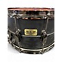 Used TAMA 8X14 S.L.P. BIG BLACK STEEL SNARE BLACK Drum BLACK 18