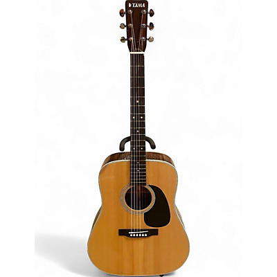Used TAMA Dreadnought Natural Acoustic Guitar