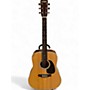 Used TAMA Dreadnought Natural Acoustic Guitar Natural