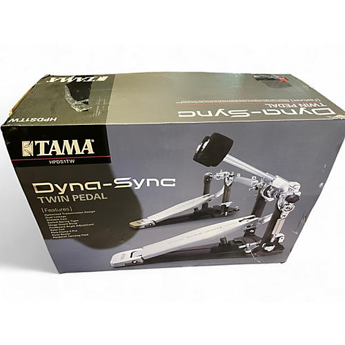 Used TAMA Dyna-Sync Twin Pedal Double Bass Drum Pedal