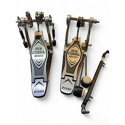 Used TAMA IRON COBRA 200 Double Bass Drum Pedal