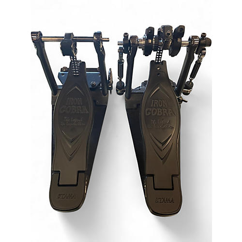 Used TAMA IRON COBRA 900 BLACK OUT Double Bass Drum Pedal