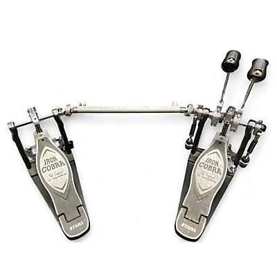 Used TAMA IRON COBRA 900 TWIN PEDAL Double Bass Drum Pedal