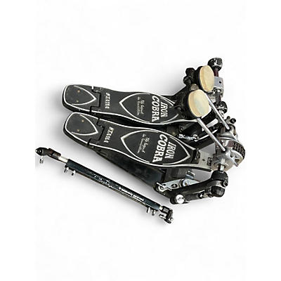 Used TAMA Iron Cobra double Kick pedal Double Bass Drum Pedal