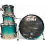 Used TAMA Starclassic Walnut/Birch 4pc Blue Sapphire Drum Kit Blue Sapphire