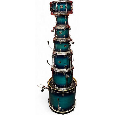 Used TAMA Superstar Classic 7pc Blue Burst Drum Kit