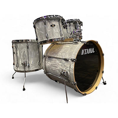 TAMA Used TAMA Superstar Pearl White Drum Kit