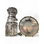 Used TAMBURO Volume Series 5pc Seamless Acrylic Clear Drum Kit Clear