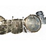 Used TAMBURO Volume Series 5pc Seamless Acrylic Clear Drum Kit Clear