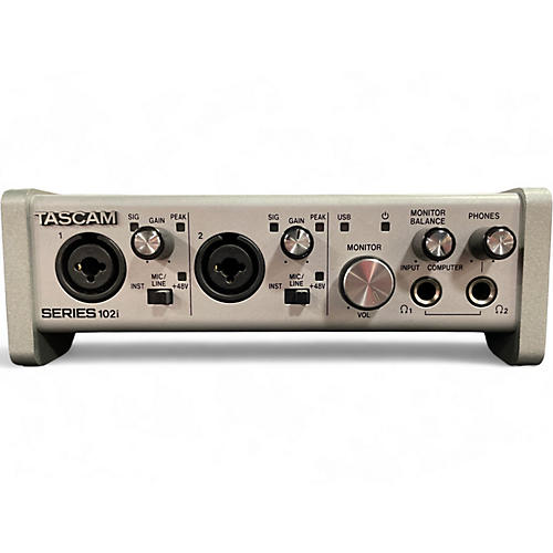 Used TASCAM 102I SERIES Audio Interface