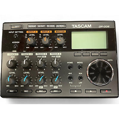 Used TASCAM DP-06 MultiTrack Recorder
