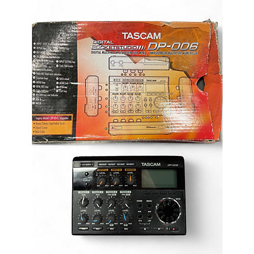 TASCAM Used TASCAM DP006 MultiTrack Recorder