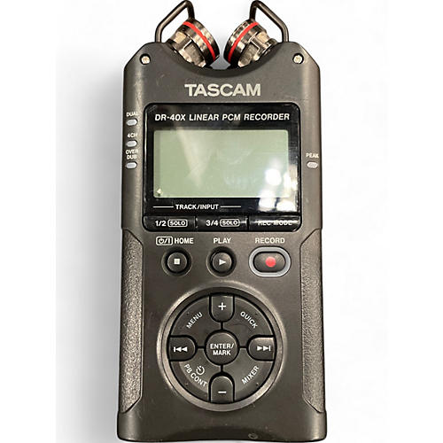 Used TASCAM DR-40X MultiTrack Recorder