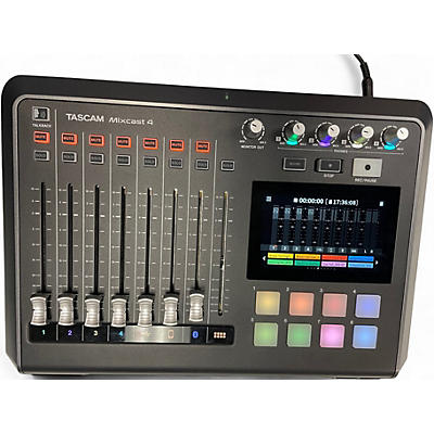 Used TASCAM MIXCAST 4 Audio Interface