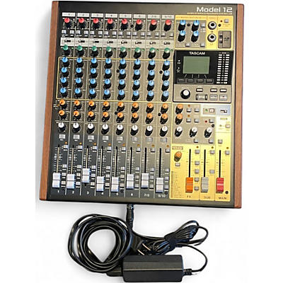 Used TASCAM MODEL 12 Powered Mixer