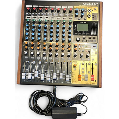 Used TASCAM MODEL 12 Powered Mixer