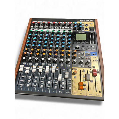 Used TASCAM MODEL 12 Powered Mixer