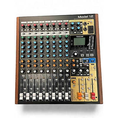 Used TASCAM MODEL 12 Powered Mixer