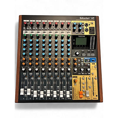 Used TASCAM MODEL 12 Powered Mixer