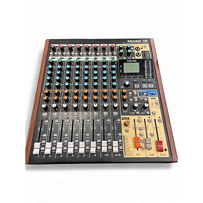 Used TASCAM MODEL 12 Powered Mixer