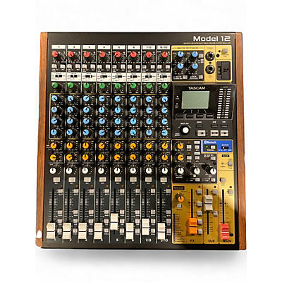 Used TASCAM MODEL 12 Unpowered Mixer