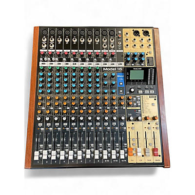 Used TASCAM MODEL 16 MULTITRACK RECORDER Unpowered Mixer