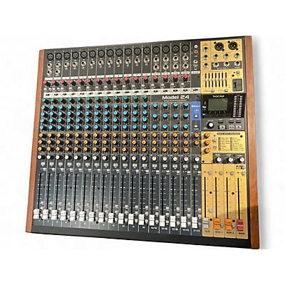 Used TASCAM MODEL 24 Powered Mixer