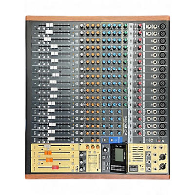 Used TASCAM MODEL 24 Powered Mixer