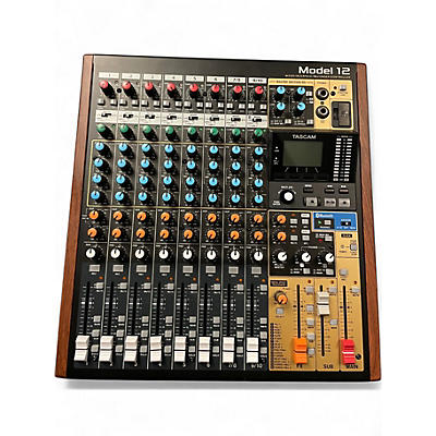 Used TASCAM Model 12 Powered Mixer