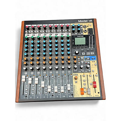 Used TASCAM Model 12 Powered Mixer
