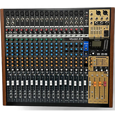 Used TASCAM Model 24 Powered Mixer