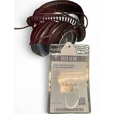 Used TASCAM TH-300X Studio Headphones