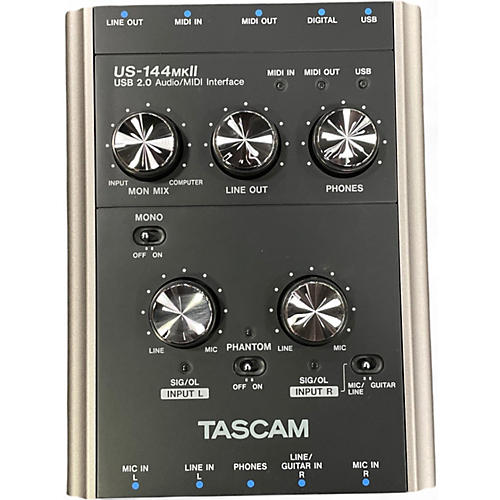 Used TASCAM US-144  MKII Audio Interface