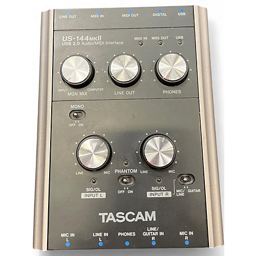 Used TASCAM US-144 MKII Audio Interface