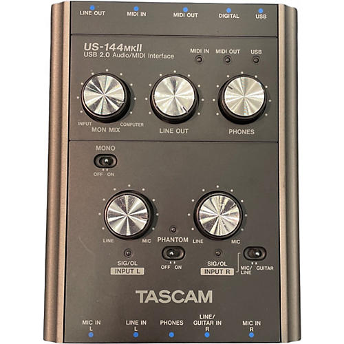 Used TASCAM US-144mkII Audio Interface