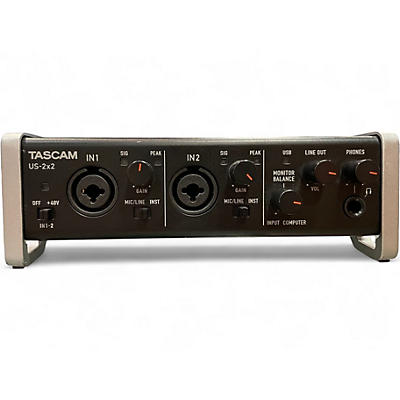 Used TASCAM US-2X2 Audio Interface