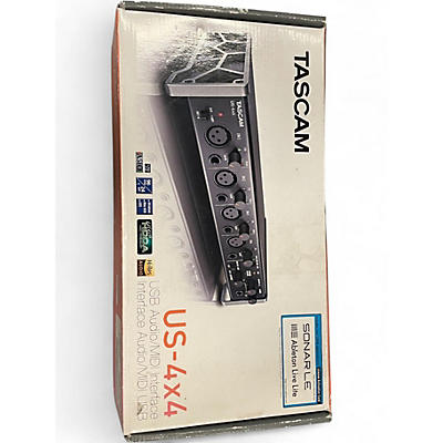 Used TASCAM  US-4X4 4-Channel USB Audio Interface Audio Interface Audio Interface