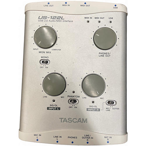 Tascam Used TASCAM Us-122l Audio Interface