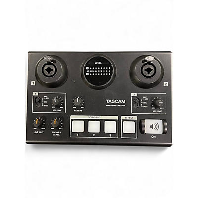 Used TASCAM ministudio creator Audio Interface
