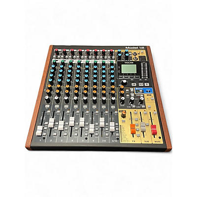 Used TASCAM model 12 mixer Powered Mixer
