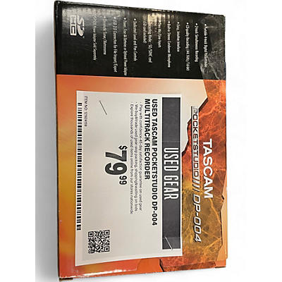 Used TASCAM pocketstudio dp-004 MultiTrack Recorder
