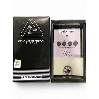 Used TC Electronic 3RD DIMENSION Effect Pedal
