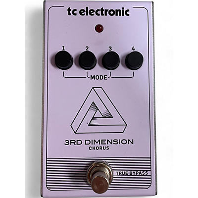 TC Electronic Used TC Electronic 3rd Dimension Chorus Effect Pedal