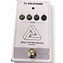 Used TC Electronic Used TC Electronic 3rd Dimension Chorus Effect Pedal