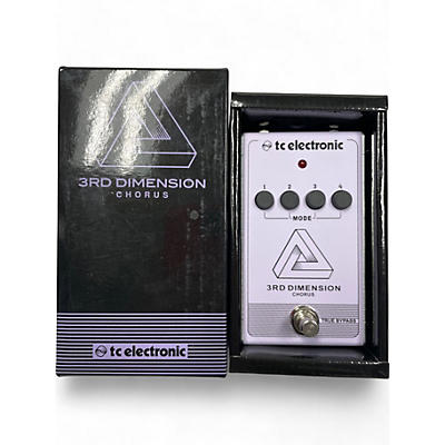 TC Electronic Used TC Electronic 3rd Dimension Chorus Effect Pedal