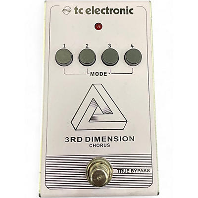 Used TC Electronic 3rd Dimension Chorus Effect Pedal