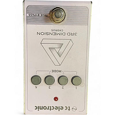 Used TC Electronic 3rd Dimension Chorus Effect Pedal