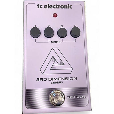 Used TC Electronic 3rd Dimension Chorus Effect Pedal