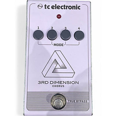 Used TC Electronic 3rd Dimension Chorus Effect Pedal